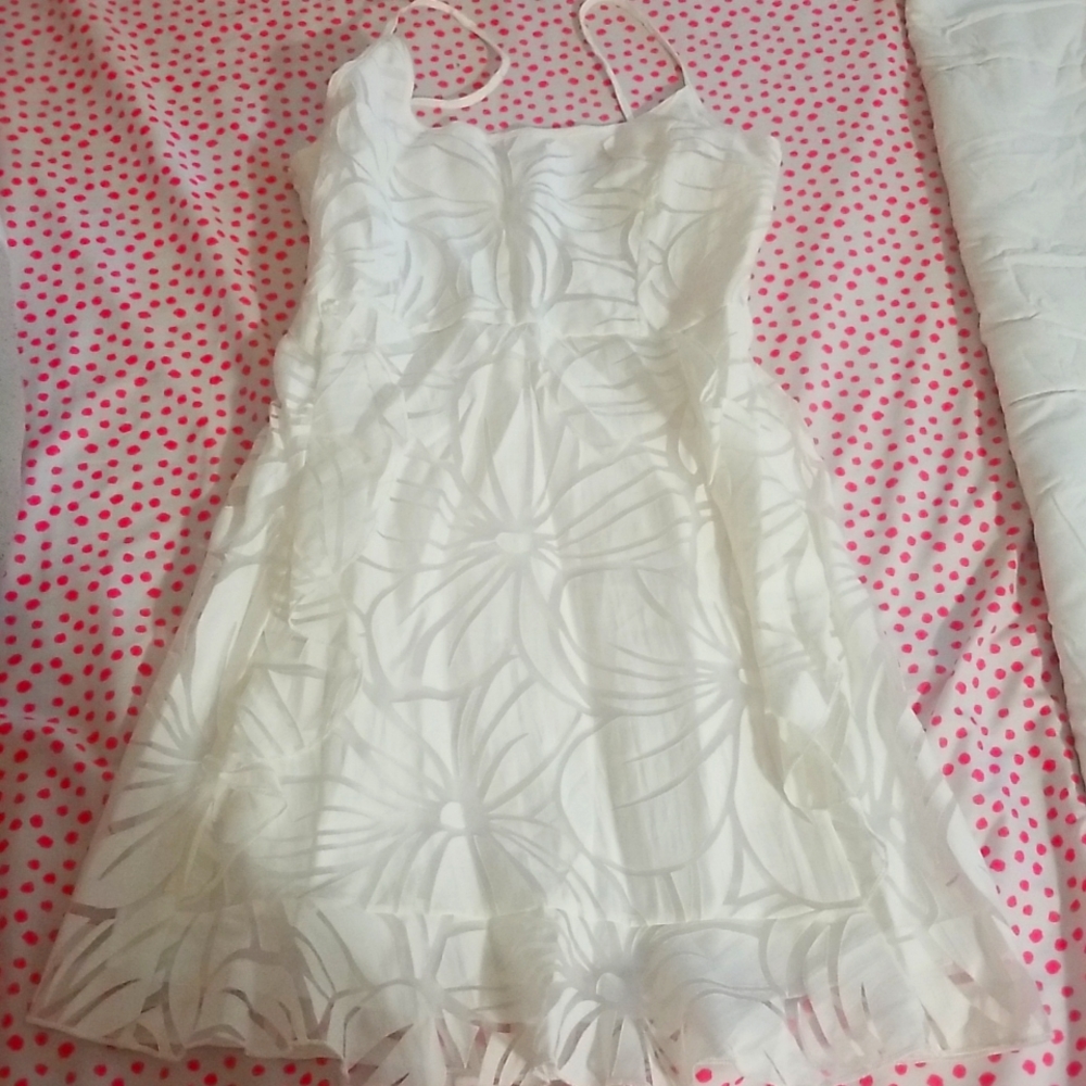 White little dress